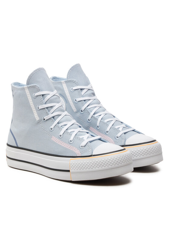 Converse Converse Modne superge Chuck Taylor All Star Lift Platform Color Pop Hi A07596C Modra
