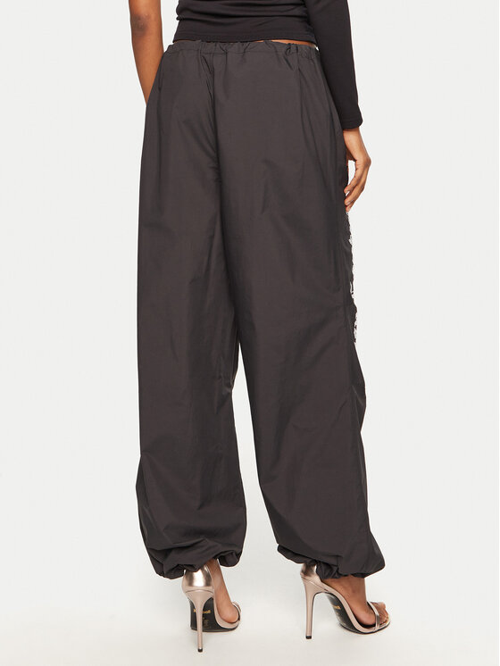 Juicy Couture Juicy Couture Спортивні штани Ayla JCWBJ24306 Чорний Loose Fit