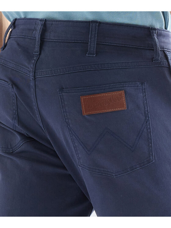 Wrangler Wrangler Pantaloni di tessuto 112378468 Blu Regular Fit