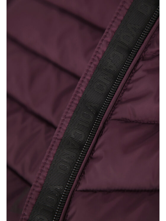 Volcano Volcano Kurtka zimowa J-NORDIC Fioletowy Regular Fit