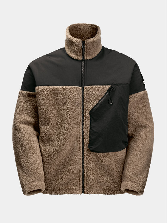 Jack Wolfskin Jack Wolfskin Polar Maarweg Jkt 1711241 Brązowy Regular Fit