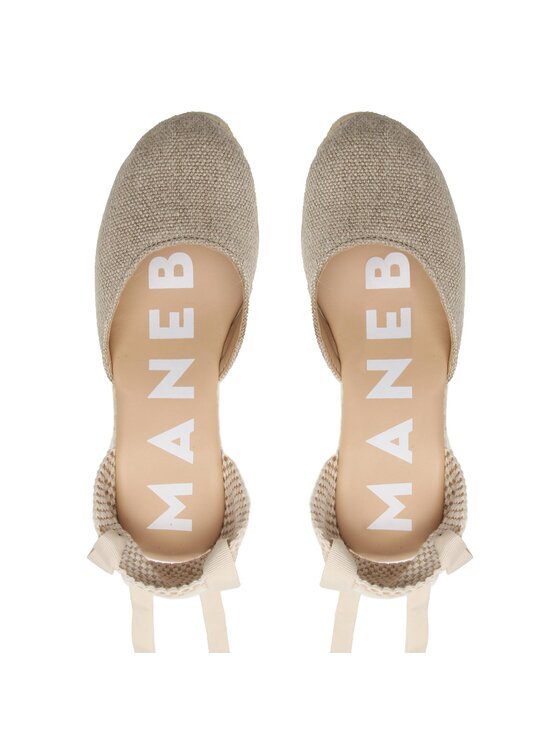 Manebi Manebi Espadrile Wedge Espadrilles O 7.1 WV Bej