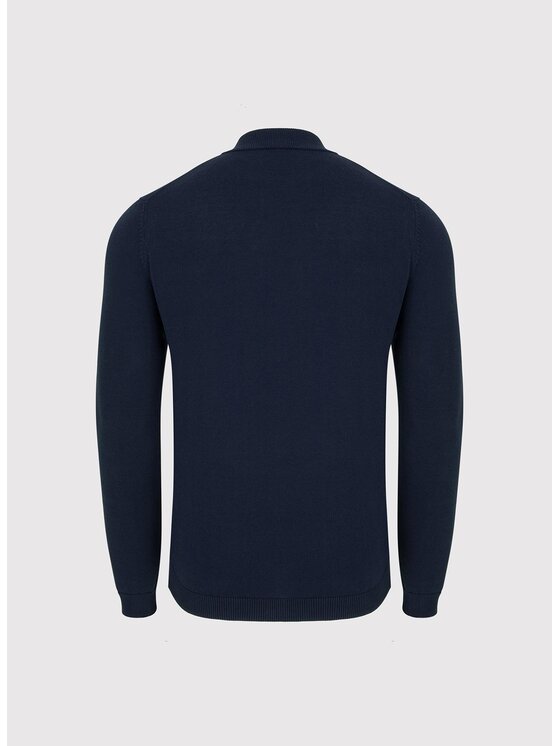 Pako Lorente Pako Lorente Sweter P25WF-2X-019 Granatowy Classic Fit