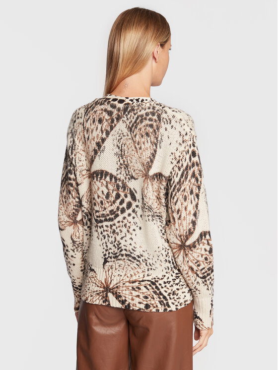 Blugirl Blumarine Blugirl Blumarine Kardigan RF2007-MAB00 Beež Regular Fit