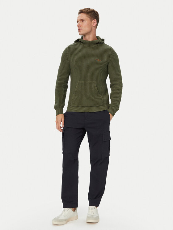 Aeronautica Militare Aeronautica Militare Megztinis 262MA1665UL00409 Chaki Regular Fit