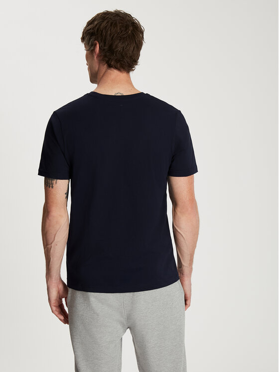 Cross Jeans Cross Jeans T-Shirt 16093-001 Granatowy Regular Fit