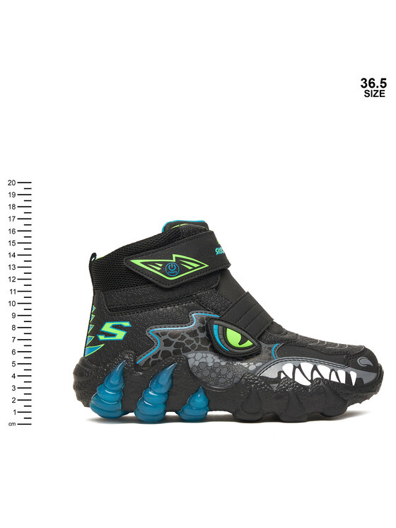 Skechers Skechers Μπότες Χιονιού Skech-O-Saurus Lights 2.0 400122L BKLM Μαύρο
