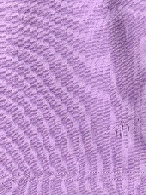 4F 4F Szorty sportowe BASIC+ Fioletowy Regular Fit