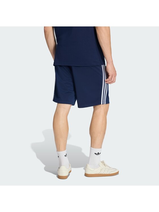 adidas adidas Szorty materiałowe 159247 Błękitny Regular Fit