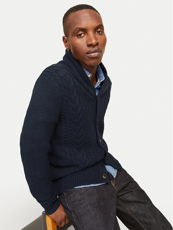 Jack & Jones Jack & Jones Кардиган Craig 12258484 Cиній Regular Fit