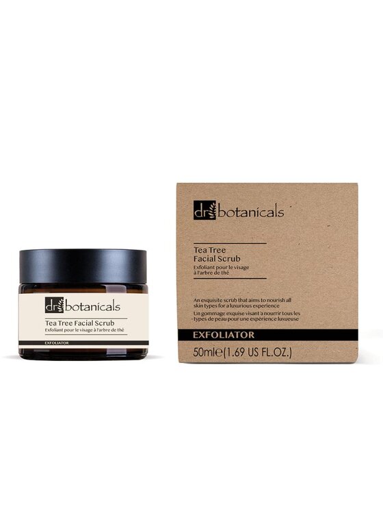 Dr Botanicals Dr Botanicals Piling do twarzy z eukaliptusem i drzewem herbacianym Peeling