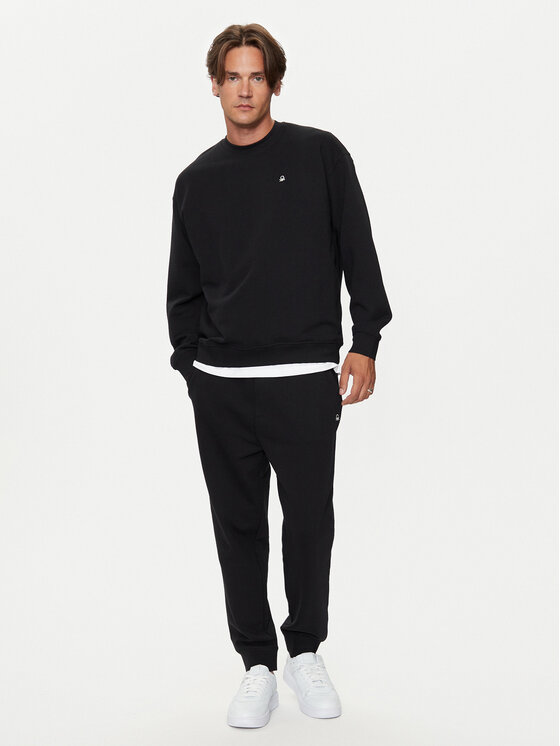 United Colors Of Benetton United Colors Of Benetton Παντελόνι φόρμας 342ZUF01B Μαύρο Regular Fit