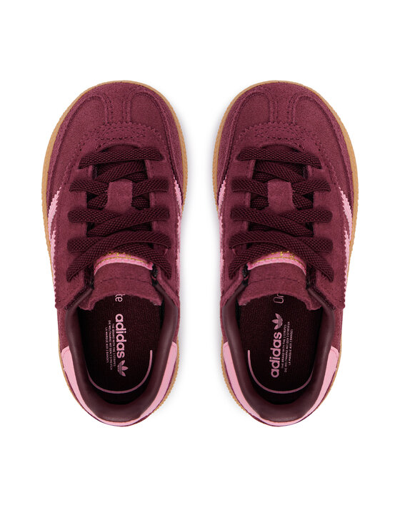 adidas adidas Sneakersy Handball Spezial Comfort Closure Elastic Lace KK5037 Bordó