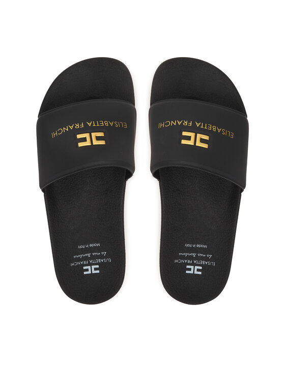 Elisabetta Franchi Elisabetta Franchi Pantoletten F4A0-E0607-1745 S Schwarz