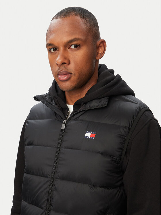 Tommy Jeans Tommy Jeans Liemenė DM0DM23232 Juoda Regular Fit