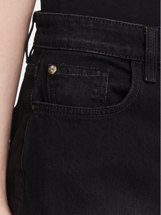 Guess Guess Τζιν W6YA3J D1544 Μαύρο Tapered Leg