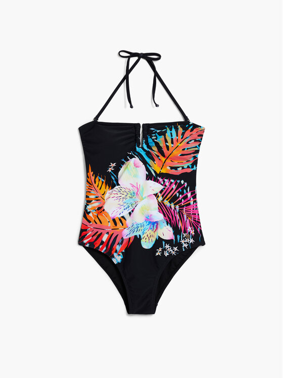 Desigual Desigual Jednodílné plavky Daikiri 26SWMK24 Černá