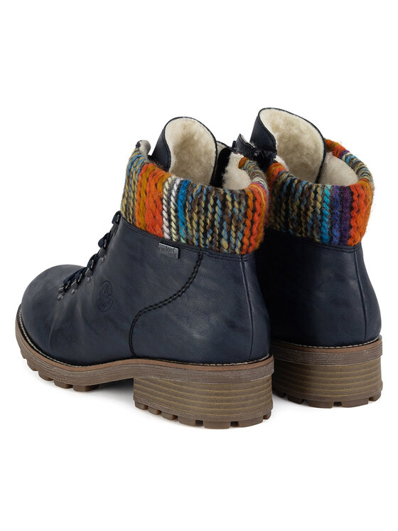 Rieker Rieker Stiefeletten Z0445-14 Blau