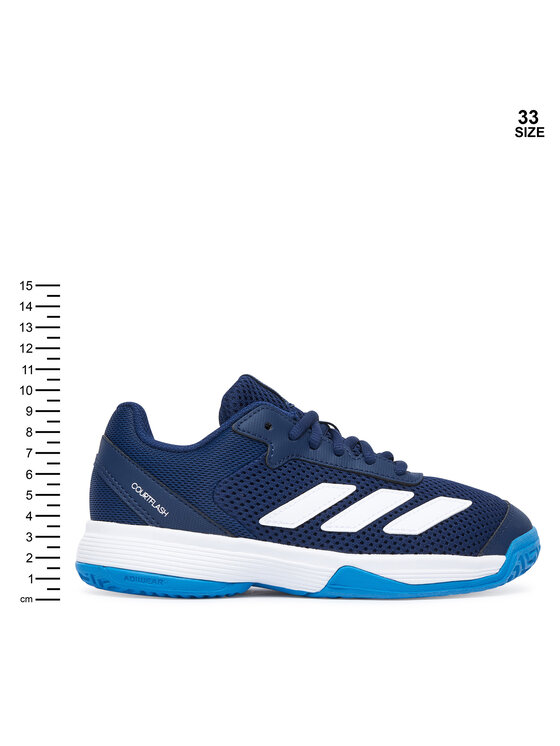 adidas adidas Buty do tenisa Courtflash Tennis Shoes Kids KK3857 Granatowy