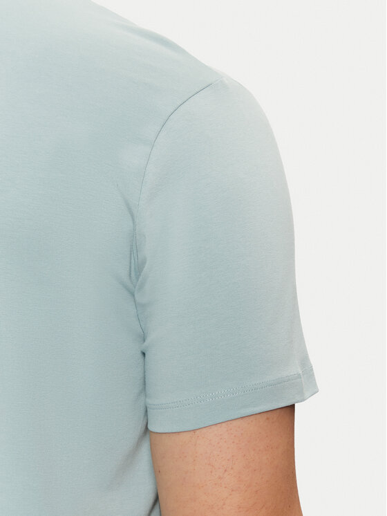 KARL LAGERFELD KARL LAGERFELD T-Shirt 755087 551235 Błękitny Regular Fit