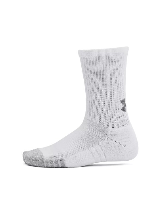 Under Armour Under Armour Skarpety Wysokie Dziecięce Heatgear 3pk Crew Yth Biały