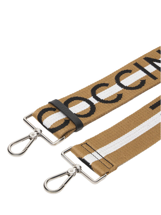 Coccinelle Coccinelle Austauschbarer Handtaschenriemen Q2A New Nastro Signature E3 Q2A 68 C5 02 Braun