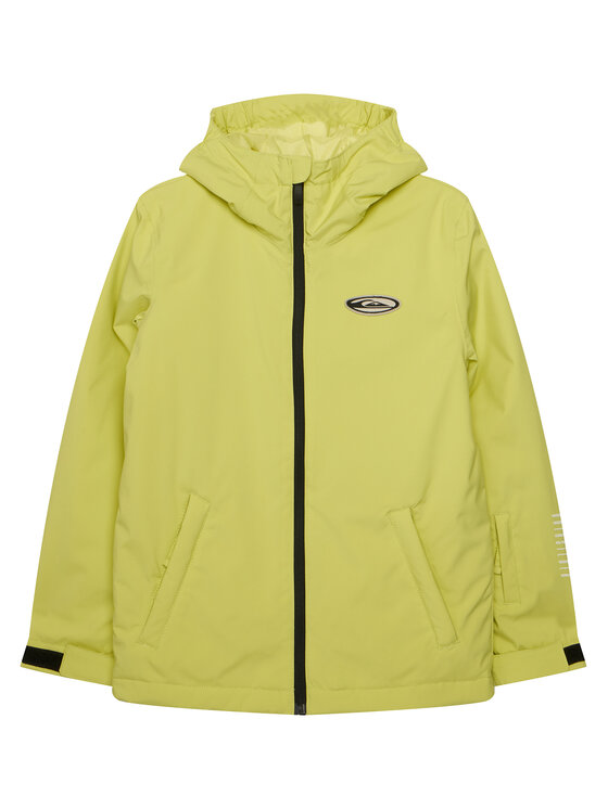 Quiksilver Geacă de schi High In The Hood EQBTJ03198 Verde Regular Fit