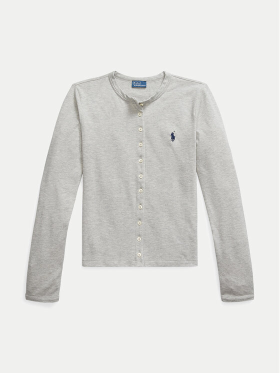 Polo Ralph Lauren Polo Ralph Lauren Kardigan 211941175001 Šedá Slim Fit