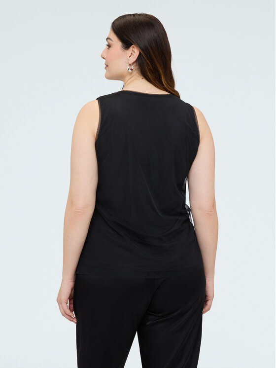 Fiorella Rubino Fiorella Rubino Top D018L000155N033 Nero Regular Fit