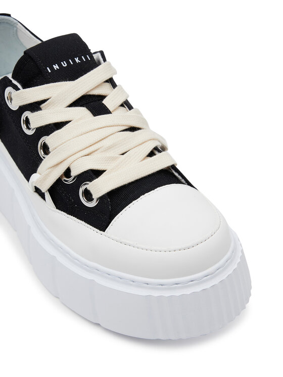 Inuikii Inuikii Trampki Matilda Canvas Low 30102-025 Czarny