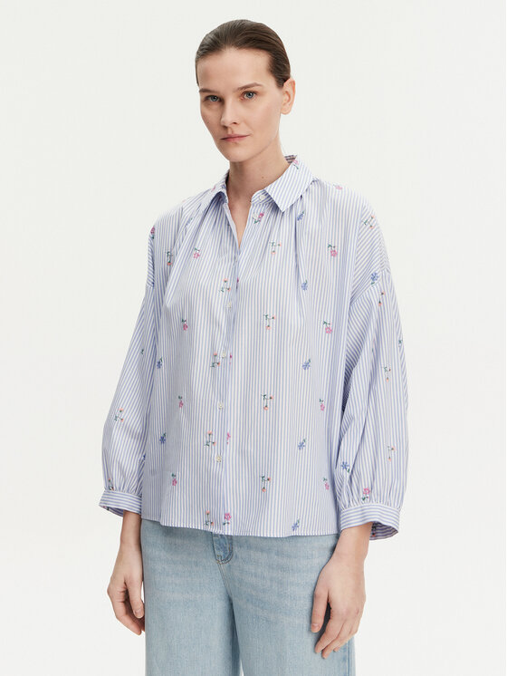 Weekend Max Mara Weekend Max Mara Košile Gilly 2515111132 Světle modrá Relaxed Fit