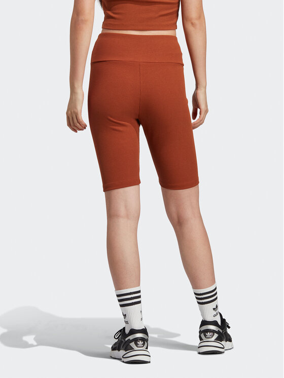adidas adidas Sportske kratke hlače Rib Shorts IL9621 Smeđa