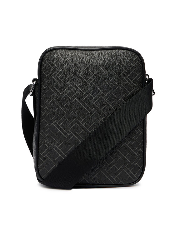 Tommy Hilfiger Tommy Hilfiger Мъжка чантичка Th Flag Monogram Mini Reporter AM0AM14138 Черен
