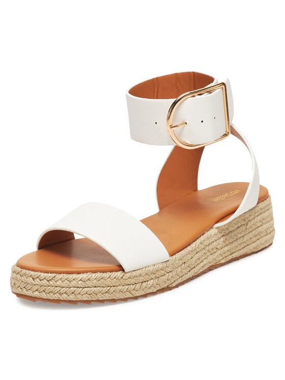 DeeZee DeeZee Espadryle QS276-1 Biały