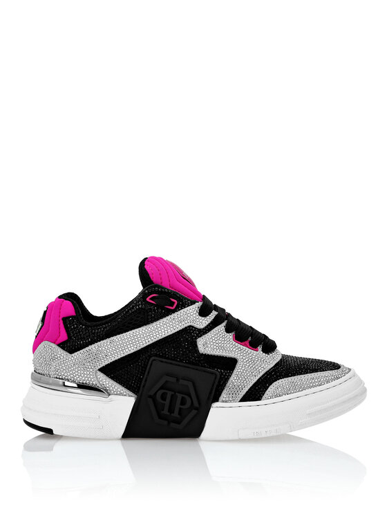 PHILIPP PLEIN PHILIPP PLEIN Sneakersy 1337 Srebrny