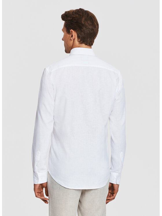 Pako Lorente Pako Lorente Koszula P26SF-1X-021 Biały Slim Fit