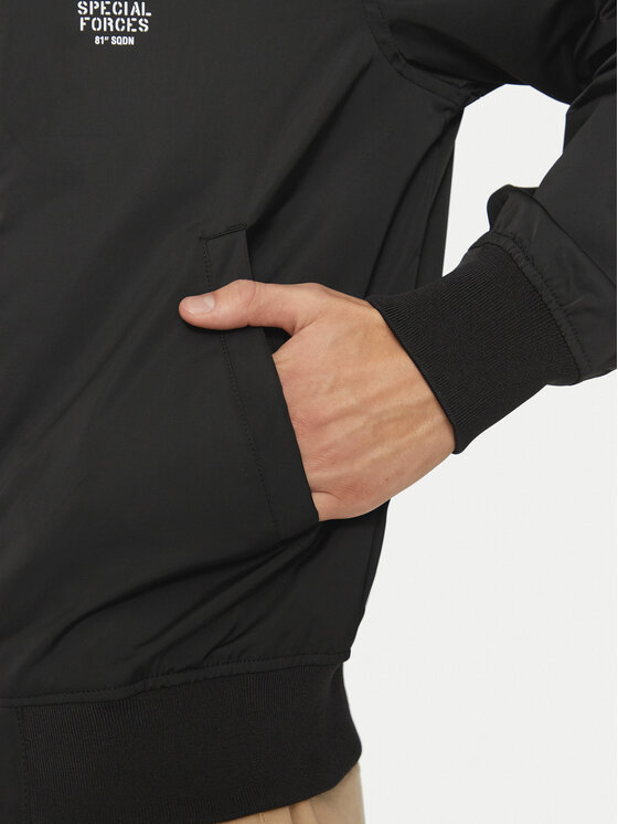REPLAY REPLAY Kurtka przejściowa M8430 .000.84880 Czarny Regular Fit
