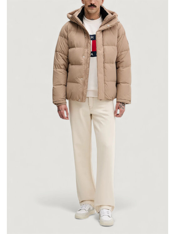 Tommy Jeans Tommy Jeans Felpa DM0DM22643 Bianco Casual Fit