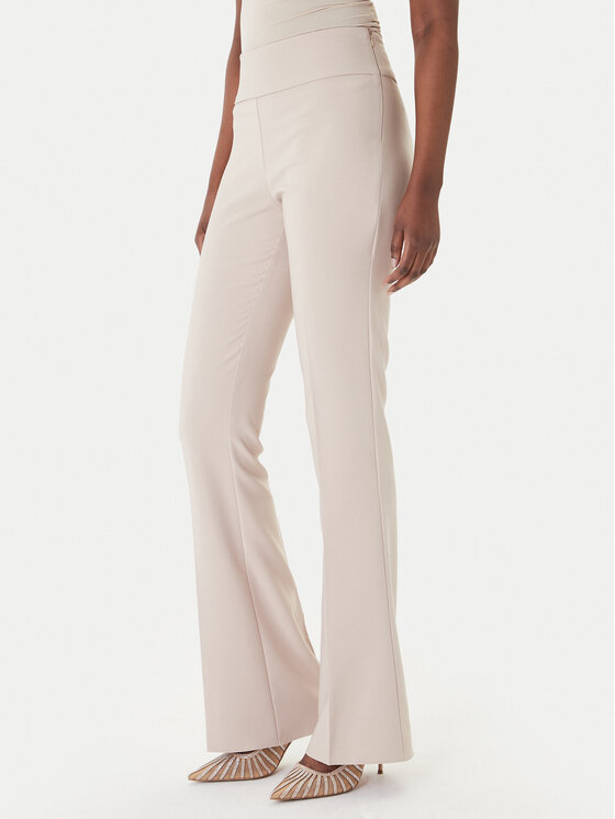 Rinascimento Rinascimento Штани з тканини CFC0127876003 Бежевий Slim Fit