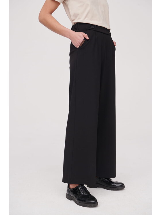 blue shadow blue shadow Spodnie damskie Paloma Beżowy Standard Fit