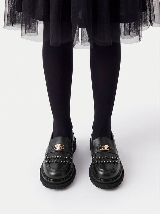 Guess Guess Loafersy CEO-CI12-MIAMI-04 Czarny