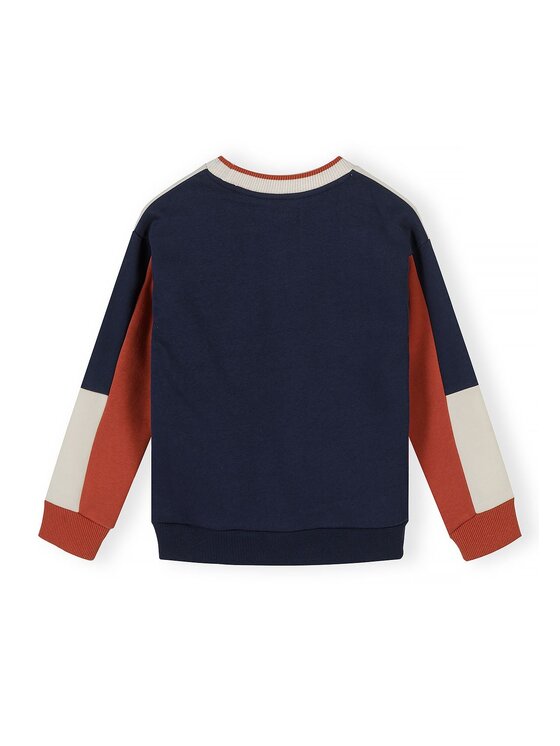 minoti minoti Komplet dresowy 33FLEECE261 Granatowy Regular Fit
