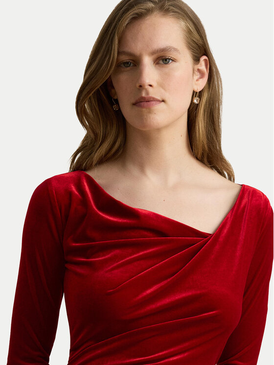 LAUREN RALPH LAUREN LAUREN RALPH LAUREN Kokteilikleit 200B27415002 Punane Regular Fit