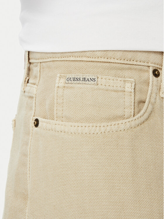 Guess Jeans Guess Jeans Teksad M6YAB3 W2742 Helebeež Relaxed Fit