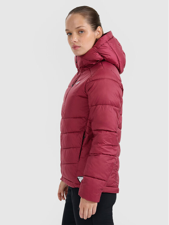 4F 4F Kurtka wielofunkcyjna HALNY Bordowy Regular Fit