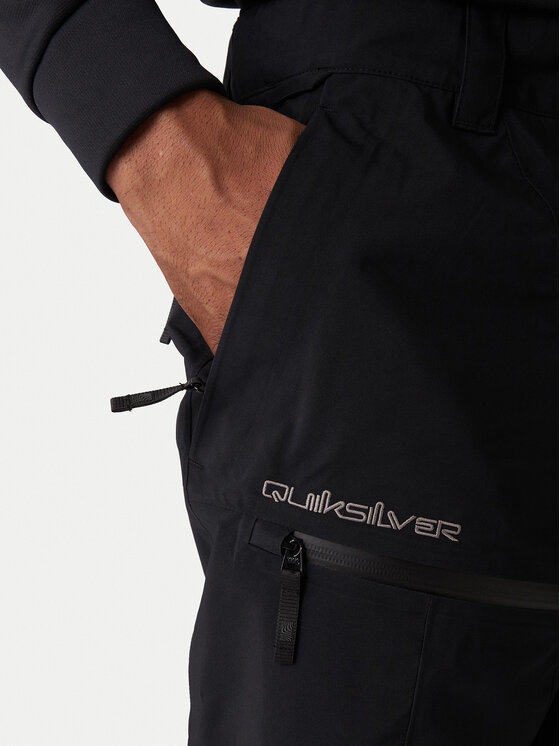 Quiksilver Quiksilver Pantaloni pentru snowboard Forever Stretch EQYTP03238 Negru Modern Fit