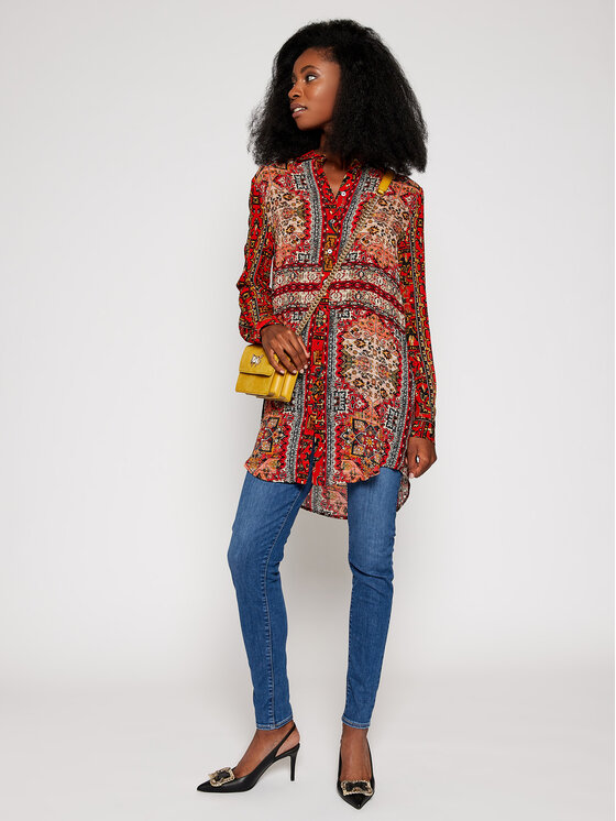 Desigual Desigual Tunika Luana 20WWCW77 Pisana Loose Fit