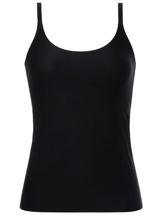 Chantelle Chantelle Felső Soft Stretch C10620 Fekete Slim Fit
