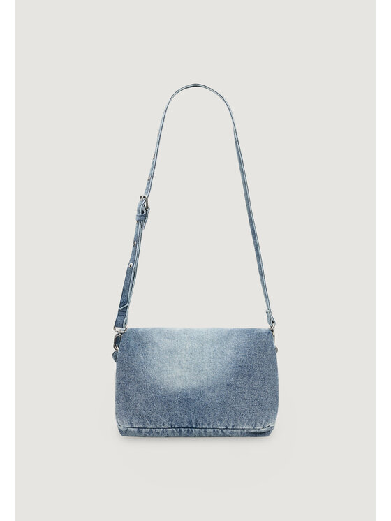 Desigual Desigual Τσάντα BAG_HALF LOGO V Μπλε