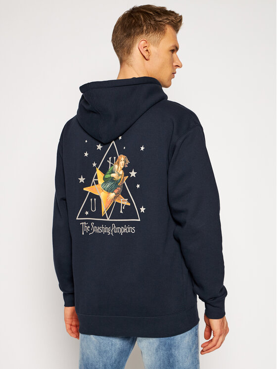 HUF HUF Felpa THE SMASHING PUMPKINS Starlight PF00377 Blu scuro Regular Fit